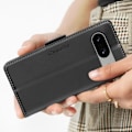 Miniatyrbillede 4 af 4: Étui Portefeuille - CaseMe - Google Pixel 8 - Anti-RFID - Video Støtte - Sort Svart