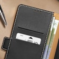 Miniatyrbillede 4 af 6: Taske til Samsung S24 Ultra - AVIZAR - Wallet Support Magnetic Flap - Sort Svart