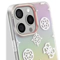 Pikkukuva 3 / 5: iPhone 15 Pro Max Suojakuori Kohotetut Reunat ja Integroitu Ranneke Guess Monivärinen Flerfärgad