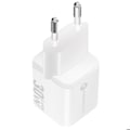 Miniatyrbild 2 av 6: Laddare Sektor GaN III 30W med USB-C + USB Mini Format Forcell Vit Vit