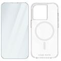 Miniatyrbillede 1 af 5: Coque MagSafe - Case Mate - iPhone 15 Pro Max - Transparent - Tempereret glas 9H - Beskyttelse 3m Vit