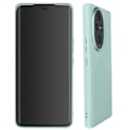 Miniatyrbild 2 av 5: Fodral för Honor 200 Pro Soft Silikonfinish Vegan Chic Pale Blue Läder Blå