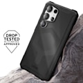Pikkukuva 4 / 5: Samsung S25 Ultra Mehiläispesä Läpinäkyvä Essential Armor UAG Musta Svart