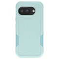 Miniatyrbillede 1 af 5: Stødabsorberende Cover til Google Pixel 9a Forstærket Hårdt Silikonekant Lys Grøn Grön