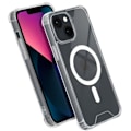Pikkukuva 2 / 5: Kotelo - AVIZAR - iPhone 13 - Silikonigeeli - Vahvistetut kulmat - Iskunkestävä - Läpinäkyvä Transparent