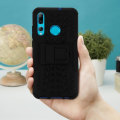 Miniatyrbillede 3 af 4: Etui - AVIZAR - Huawei P Smart Plus 2019 - Hybrid - Stødsikker - Video Support Sort Svart