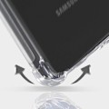 Miniatyrbillede 4 af 4: Beskyttelsescover - Akashi - Galaxy A22, M32, M22 - Silikonegel - Stødabsorberende - Transparent Transparent