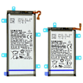 Pikkukuva 2 / 5: Alkuperäinen Samsung Galaxy Z Fold 2 pää- ja toissijainen sisäinen akku, musta