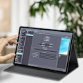 Miniatyrbild 3 av 5: Original Samsung Galaxy Tab S8 Ultra Video Support Bokfodral Svart
