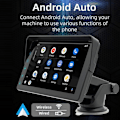 Pikkukuva 6 / 6: 7" Kosketusnäyttö CarPlay Android Autolla / GPS / MP5-soitin / Mirrorlink Musta
