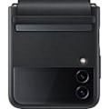 Miniatyrbillede 3 af 4: SAMSUNG Galaxy Z Flip4 Læder Taske Sort sort