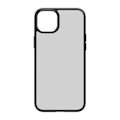 Miniatyrbillede 1 af 5: Spigen iPhone 14 Plus Cover - Frosted Back - Sort kontur - Stødsikker - Ultra Hybrid Series