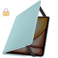 Miniatyrbillede 4 af 5: Flip Case til iPad Air 13 2024 Folio Rotating 360 Stand Stand Turkis Blå