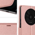 Pikkukuva 4 / 5: Kotelo Xiaomi Redmi A3:lle - MAYAXESS - Lompakkotelinetoiminto - Vaaleanpunainen - Synteettinen - Läppä Rosa