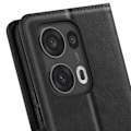 Pikkukuva 3 / 5: Oppo Reno 13 Pro Lompakko-Kotelo ja Video-Tuki Musta Svart