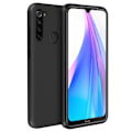 Pikkukuva 2 / 4: Koko suojaava kuori - AVIZAR - Xiaomi Redmi Note 8T - Ohut ja kevyt muotoilu - Jäykkä ja joustava - Musta Svart