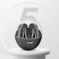 Miniatyrbild 4 av 5: Bluetooth-hörlurar - LINQ - Water Drop Design - In-ear - 5H batteritid - Svart Svart