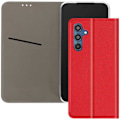 Miniatyrbillede 2 af 5: Etui til Samsung Galaxy M35 - AVIZAR - Rød - Semi-stift - Kortlomme - Foldestøtte Röd