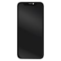 Miniatyrbillede 1 af 4: Erstatningshard OLED-skærm til iPhone XS og sort berøringsglas Svart