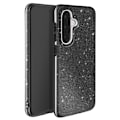 Pikkukuva 1 / 5: Glitterkuori Samsung Galaxy A36 Iskunkestävä Kiiltävä Musta Svart