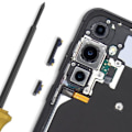 Miniatyrbillede 4 af 4: Power- og volume-knap til Samsung Galaxy S23 FE sort Svart