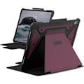Miniatyrbillede 1 af 4: URBAN ARMOR GEAR Metropolis SE Etui Apple iPad Air 13 M2 / 2024 Cover med Vække/Søvn funktion, Støtte til Apple Pencil/Log Metropolis SE - Bordeaux
