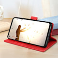 Miniatyrbillede 3 af 5: Rød pung taske til Realme GT Neo 2 og GT 2 med video support funktion Röd