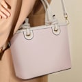 Miniatyrbillede 3 af 6: Elegant Task Bag for Women with Gallantry Rose Shoulder Strap Rosa