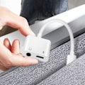 Pikkukuva 3 / 5: USB-C-sovitin - ENKAY - Audio Jack 3.5mm - USB-C-lataus - Kompakti muotoilu - Valkoinen