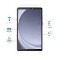 Miniatyrbillede 3 af 3: Skærmbeskytter til Galaxy Tab A9 i premium hærdet glas Asahi 2.5D Eiger Transparent Transparent