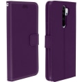 Miniatyrbillede 1 af 4: Etui - AVIZAR - Xiaomi Redmi Note 8 Pro - Øko-læder med struktur - Kortlomme - Videostøtte Lila