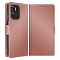 Miniatyrbillede 2 af 6: Étui til Motorola Moto G05 og E15 Kortholder Video Support Rose Champagne Rosa