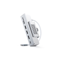 Pikkukuva 3 / 4: USB Hub - Satechi - ST-UCICHS - 6 Porttia - Kiinnitys iMac 24'' - Alumiini Hopea