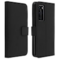 Miniatyrbillede 1 af 4: Huawei P40-etui - Huawei - Øko-læder - Kortområde - Videoholder - Sort Svart