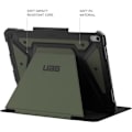 Miniatyrbillede 4 af 4: Beskyttelsesset - URBAN ARMOR GEAR - Metropolis SE - Apple iPad Air 13 M2/2024 - Oliv - Polyurethan Oliv