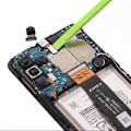 Miniatyrbillede 4 af 5: Frontkamera til Galaxy A32 4G - Samsung - Reserveobjektiv foran - Sort - 5 g