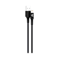 Pikkukuva 4 / 5: USB-A/Lightning Lataus- ja Siirtokaapeli 2.4A FastCharge 12W 1.2m BigBen Connected Musta Svart