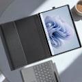 Miniatyrbild 4 av 5: Hölster - SafeStand - Microsoft Surface Pro 9 - Stötdämpande - Ekoskinn - Inbyggd stöd Svart
