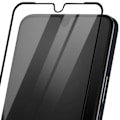 Miniatyrbillede 2 af 5: Hærdet glas til Samsung Galaxy A16 Høj Gennemsigtighed 9D Hårdhed 9H Sort Svart