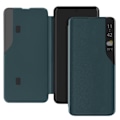 Miniatyrbillede 1 af 6: Etui til Xiaomi Redmi Note 14 Pro og 14 Pro Plus, klap med videostøtte, mørkegrøn. Grön