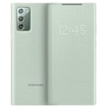 Miniatyrbild 2 av 4: Fodral - Samsung - Galaxy Note 20 - Led View Cover - Grön - Semihårt - Taktile Grön