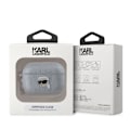Miniatyrbillede 4 af 4: Etui til AirPods Pro 2 Monogram med Karl Head Prægning Karl Lagerfeld Sølv Grå