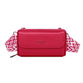 Pikkukuva 1 / 5: Galantry Fuchsia Leather Söpö lompakko olkalaukku Rosa