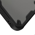 Miniatyrbillede 4 af 5: Stødsikker Cover til iPhone 14 Pro Forstærkede Hjørner Mat Anti-fingeraftryk Sort Svart