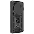 Miniatyrbillede 2 af 5: Coque til Xiaomi 15 Ultra Ring Support med Kamera Beskyttelse Mayaxess Sort Svart