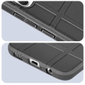 Miniatyrbillede 4 af 5: Coque - AVIZAR - Robust Skin - Mønstret relief - Sort - Forstærket beskyttelse Svart