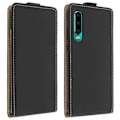 Pikkukuva 1 / 4: Huawei P30 - AVIZAR - Pystysarjakuori - Silikoonigeeli - Musta - Magneettinen Svart