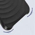 Miniatyrbillede 4 af 5: Coque Silikone til Samsung Galaxy A16 Stødabsorberende 3D Vågedeksl iMak Sort Svart