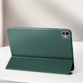 Miniatyrbillede 3 af 5: Etui til iPad Pro 11 2024 - AVIZAR - Foldbar Flip Multi-Position Support - Mørkegrøn Grön