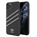 Pikkukuva 1 / 5: Suojakuori iPhone 11 Pro Max:lle Korotetut reunat 3 Stripes Adidas musta/hopea